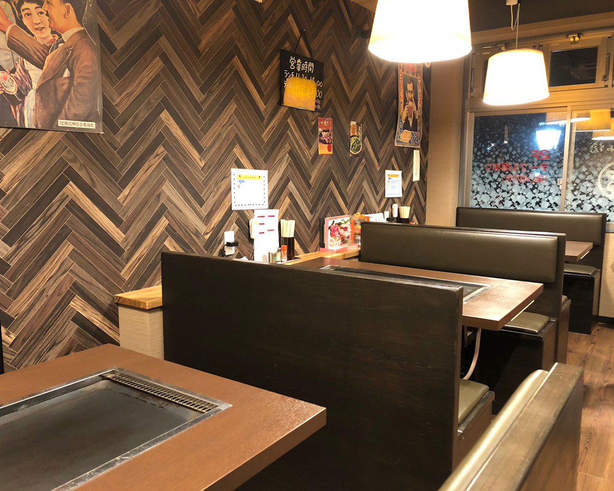 お好み・鉄板焼・ふわふわ焼　智　店内